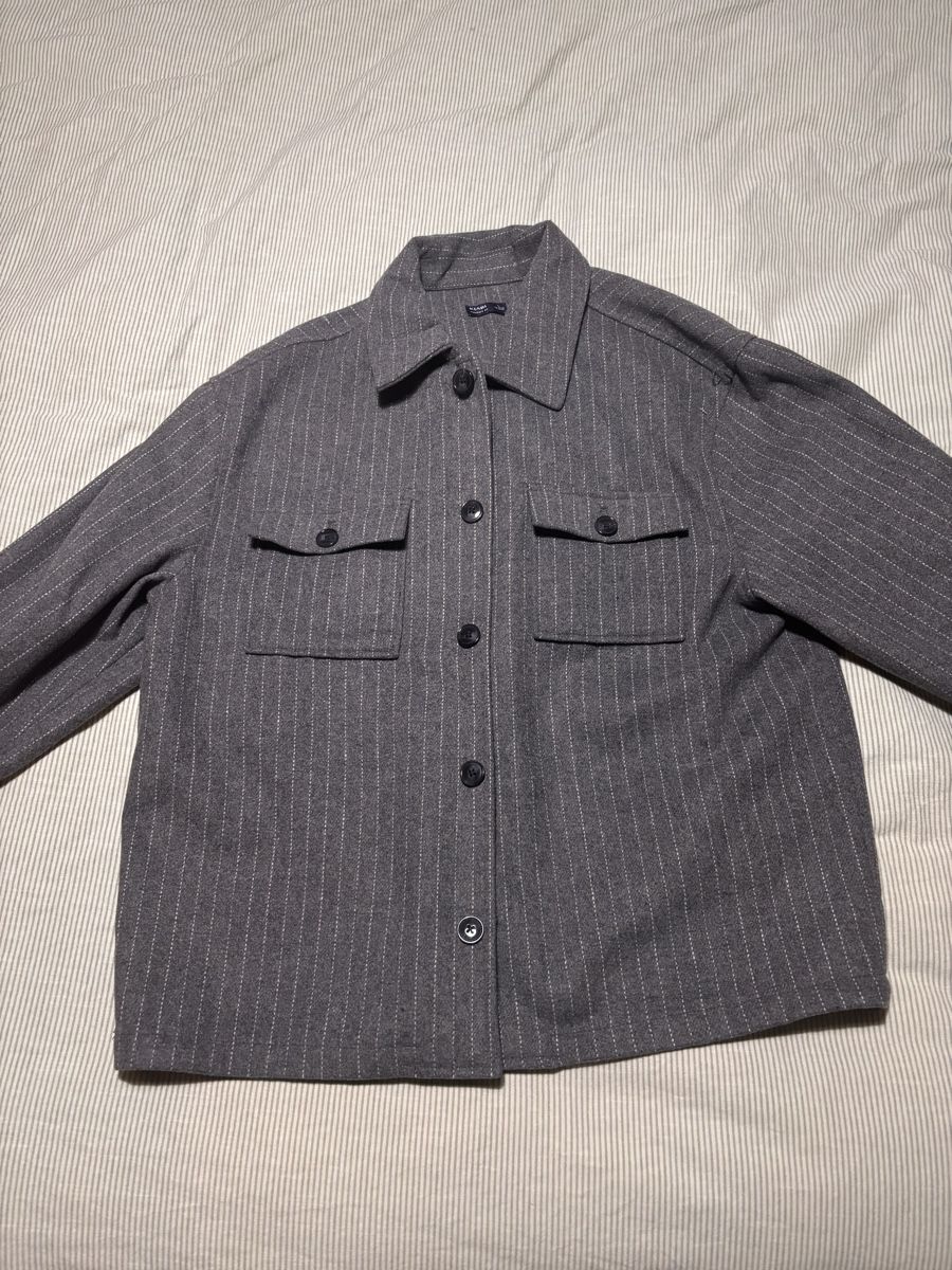 Giacche: Hemdjacke gestreift grau   Neuware  L – Nuovo (secondo la descrizione) da Schmitten FR venduto da Hubalo