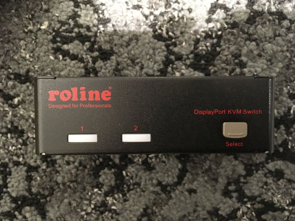 ROLINE DisplayPort USB 2.0 KVM Switch, 1 User (ab CHF 1.!!) Kaufen