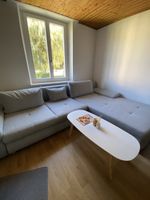 Ecksofa Conforama grau 310x200cm mit Schlaffunktion