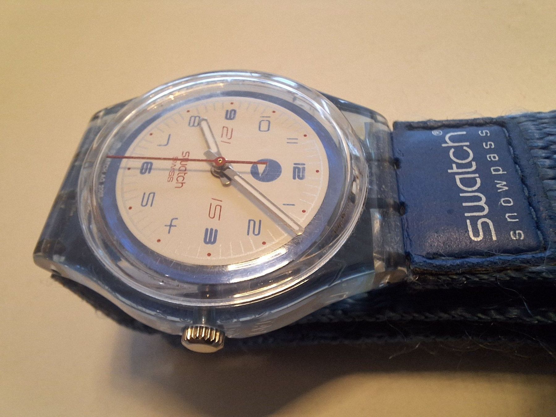 Swatch Orologi: Swatch Powder Snow – Usato da Allschwil venduto da SimauK 2