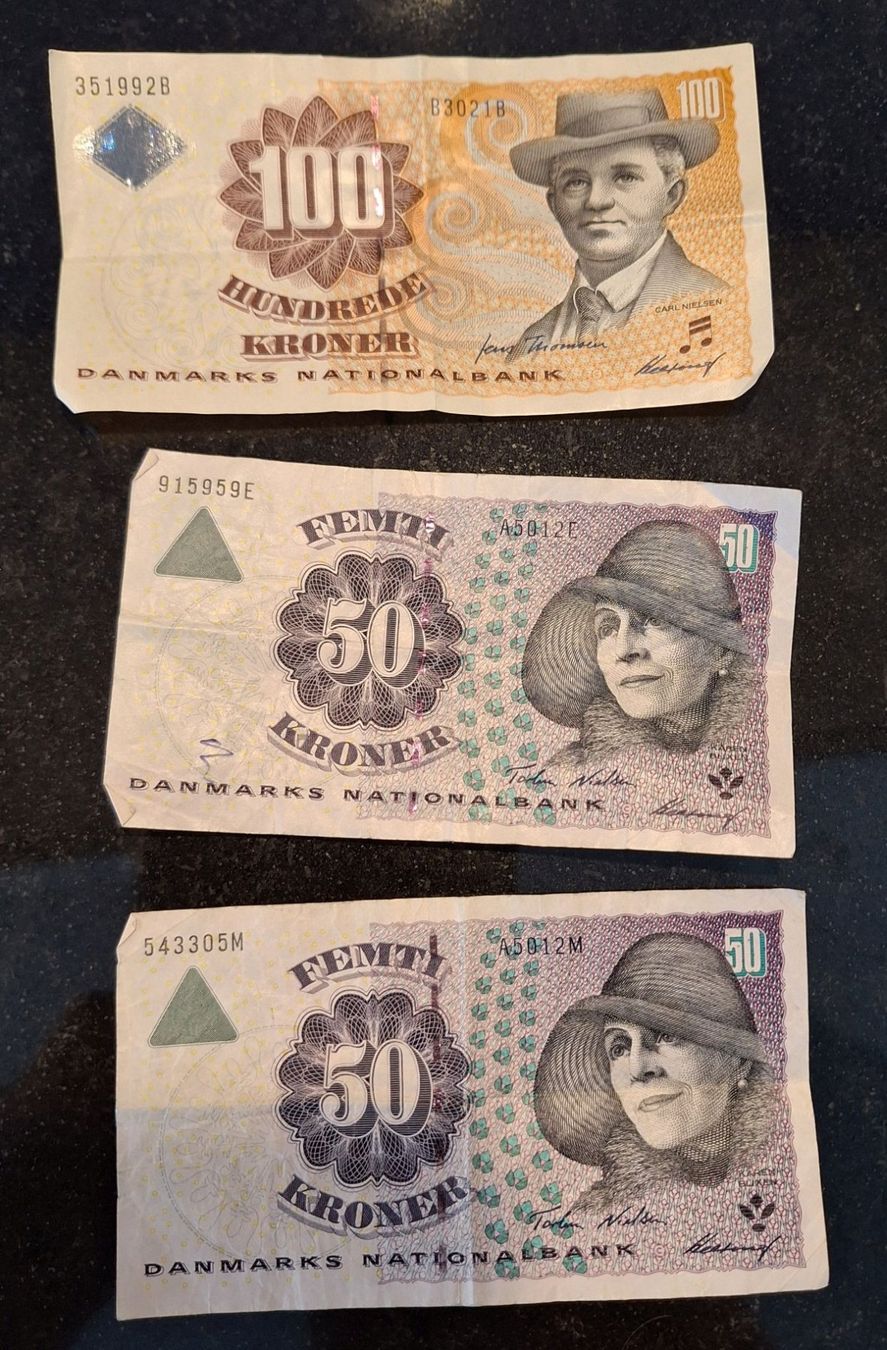 Banconote: alte dänische Banknoten – Usato da Winterthur venduto da thusa01 1