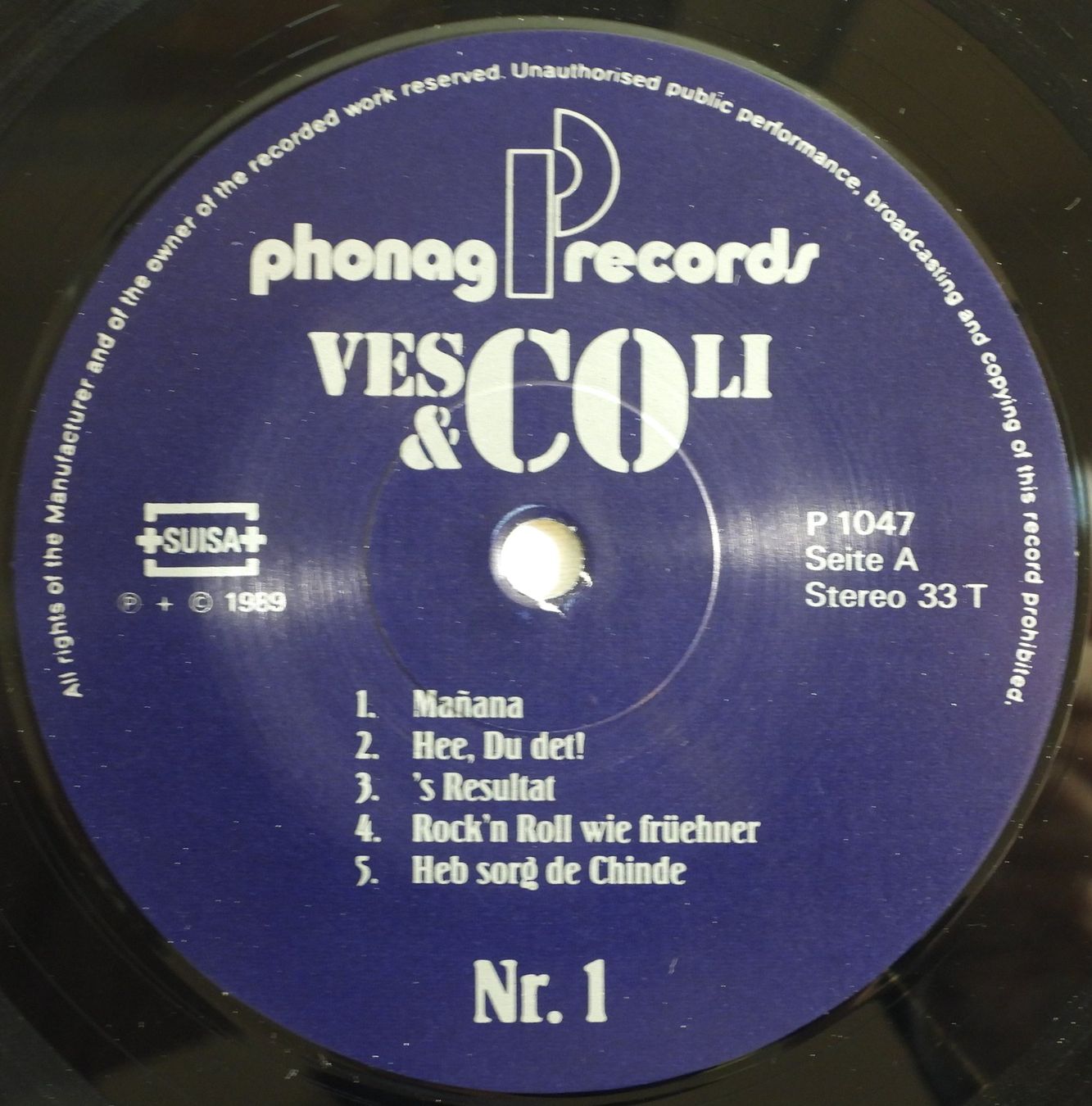 Vinyles: Vescoli & Co LP 1989 – D'occasion à Dübendorf par mar_85sd 5