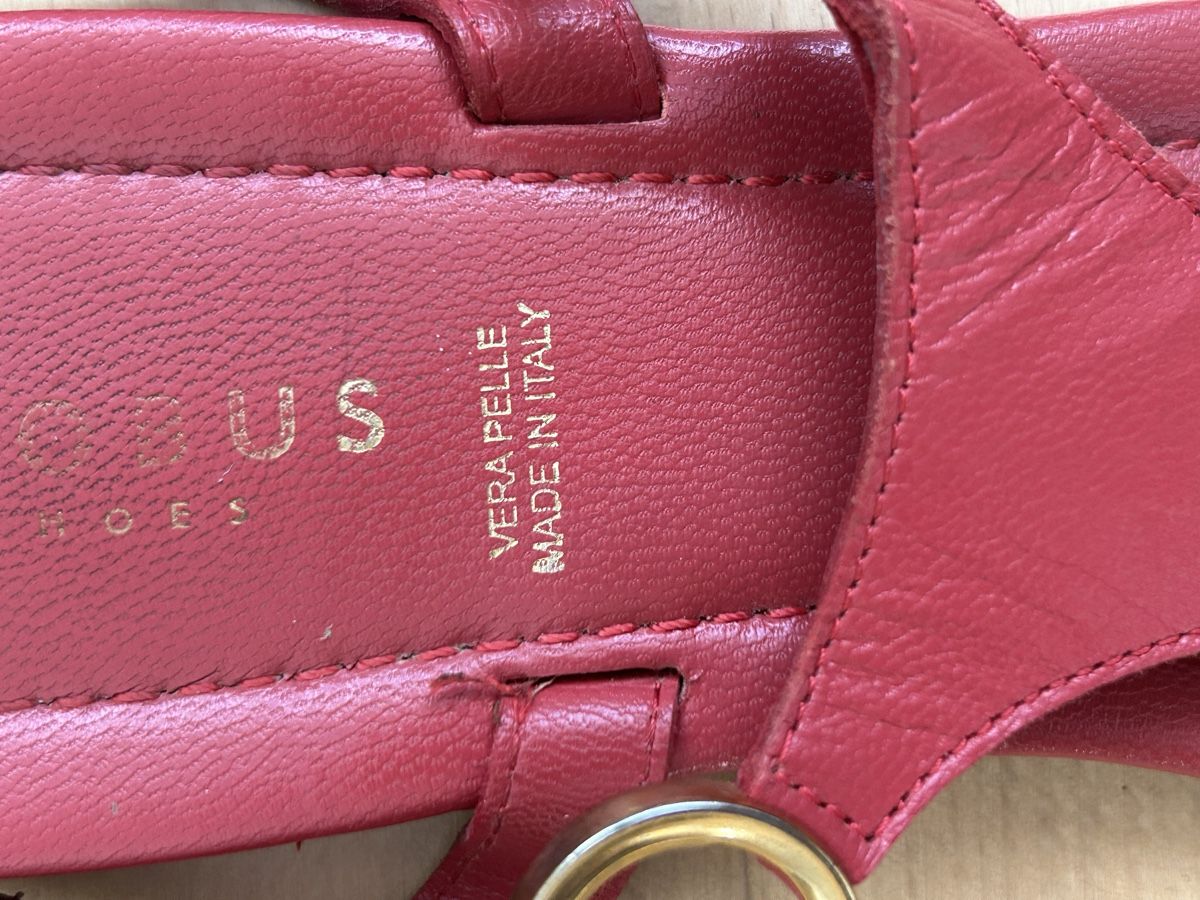 Scarpe da donna: Flop-Flop Sandale rot, Gr. 40 – Usato da Reinach BL venduto da meinstil 2