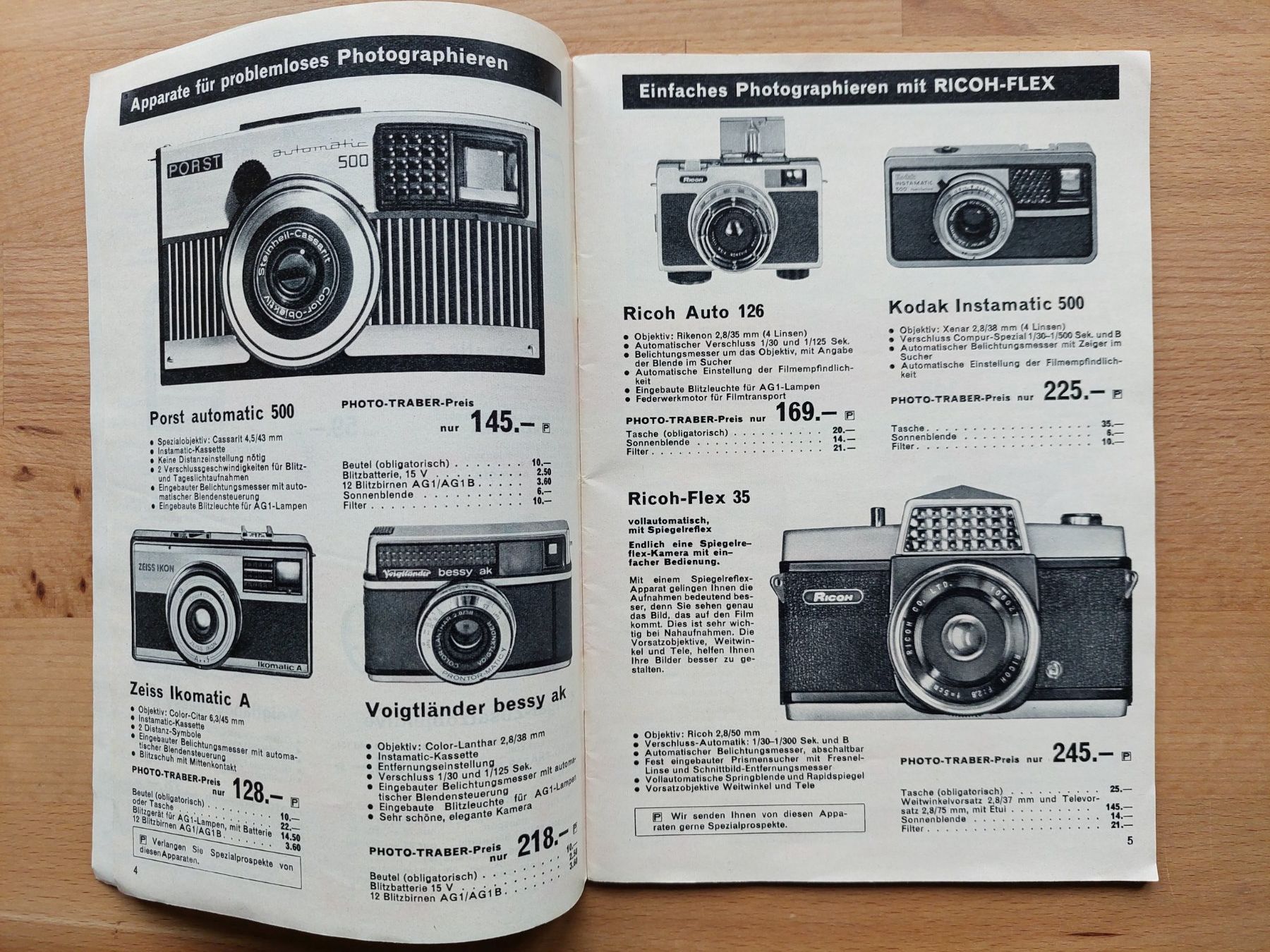 Documenti: 2 alte Prospekte Fotografie – Usato da Obfelden venduto da Foto_Bild_Kunst_Buch 1