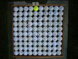 100 Stk. Golfbälle Golf Ball Übungsbälle diverse Marken