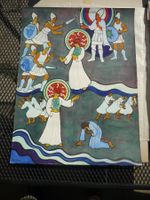 Ines Brunold Kirche Kunst Aquarell Offenbarung neu Testament
