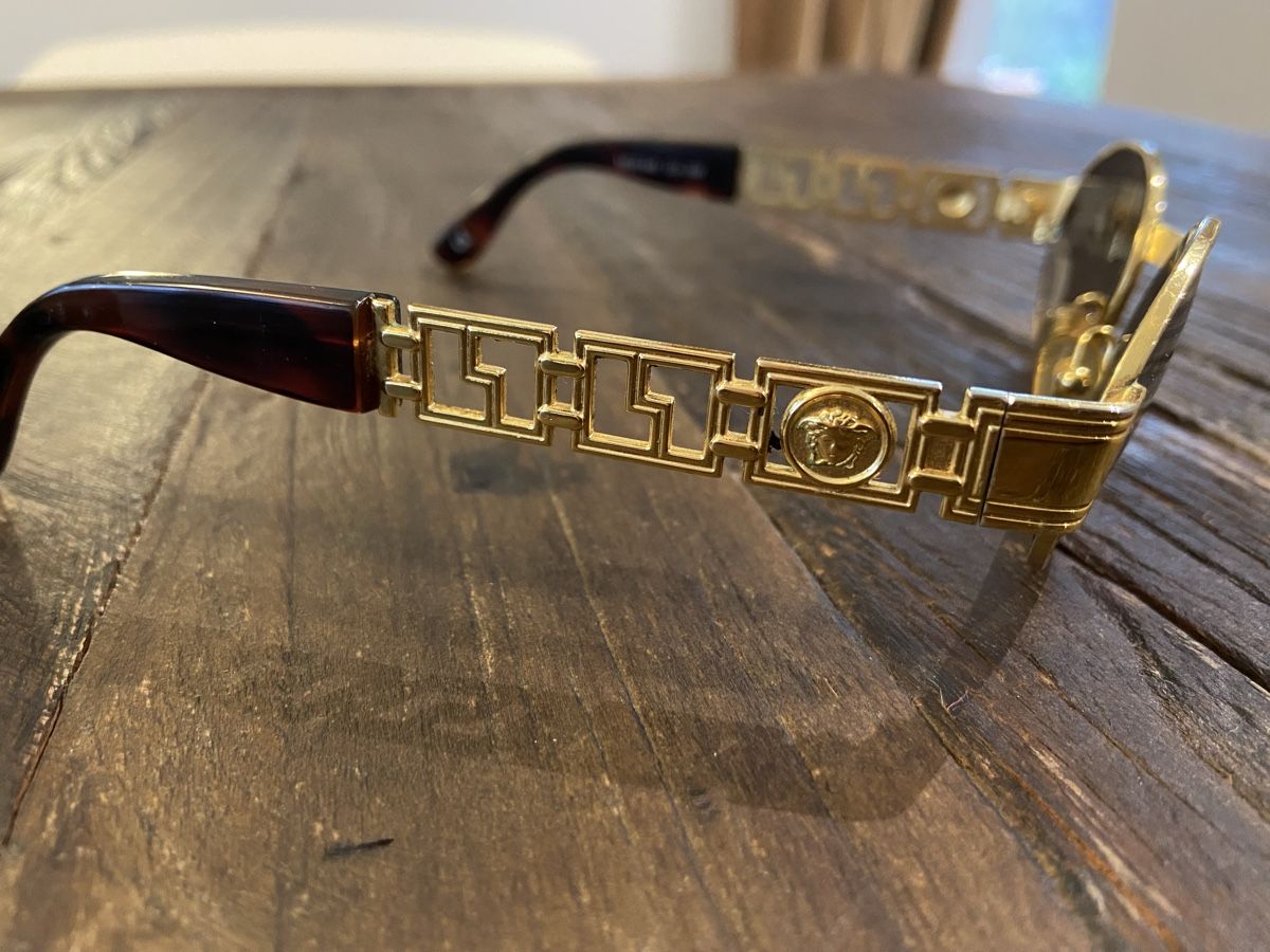 Versace Occhiali & Lenti: Vintage Gianni Versace Sonnenbrille – Usato da Worblaufen venduto da Spatz64 3