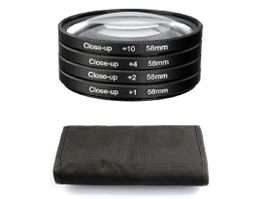 FILTER SET 58mm - MAKRO FILTER CLOSE UP - KAMER FILTER SET