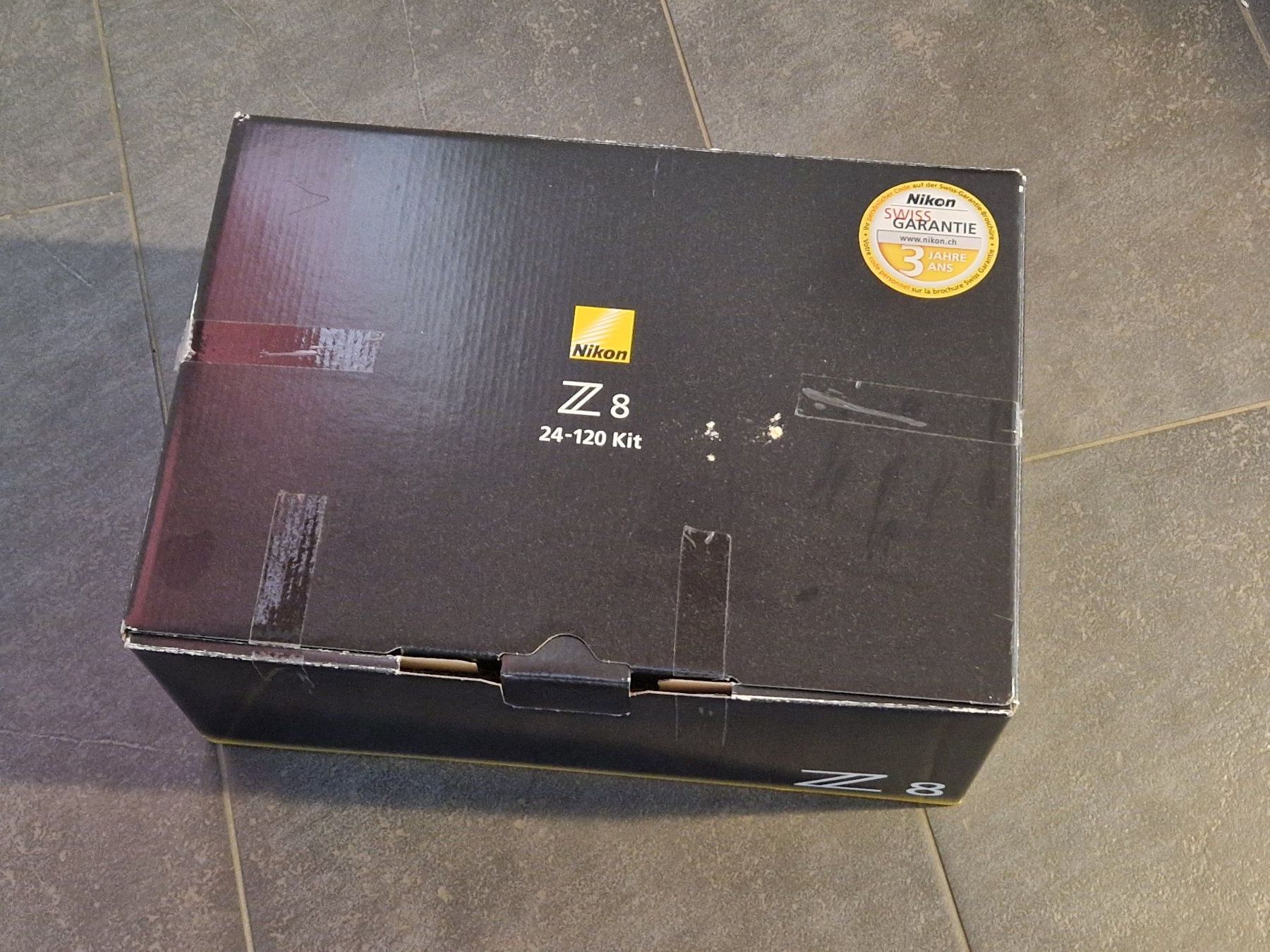 Nikon Kamera: Nikon Z8 leere Box – Gebraucht aus Wikon von digital4you