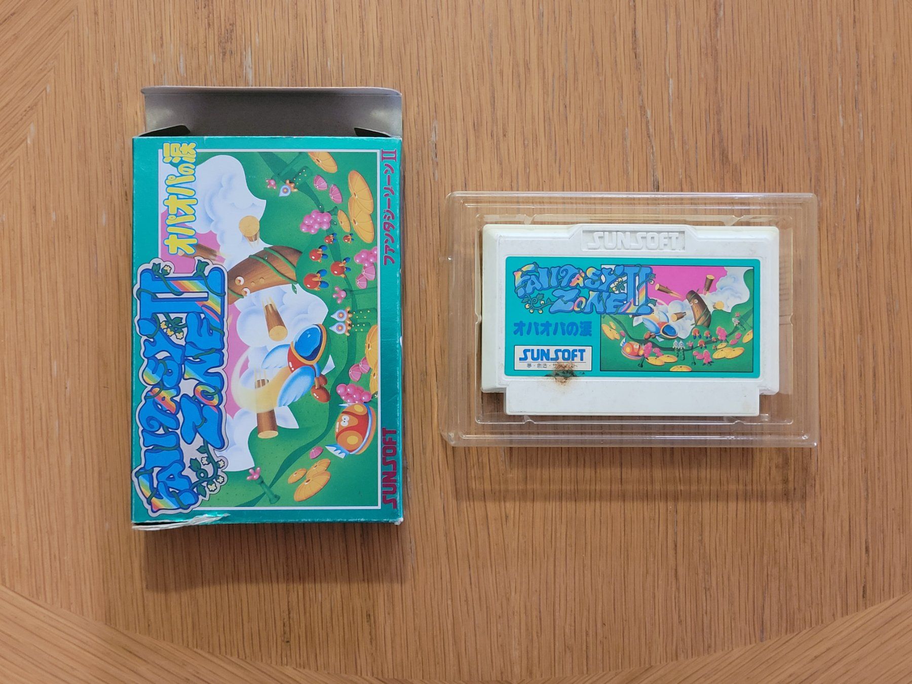 Nintendo Giochi: Fantasy Zone 2 Famicom NES OVP Japan – Usato da Münchenstein venduto da danytlaw 2