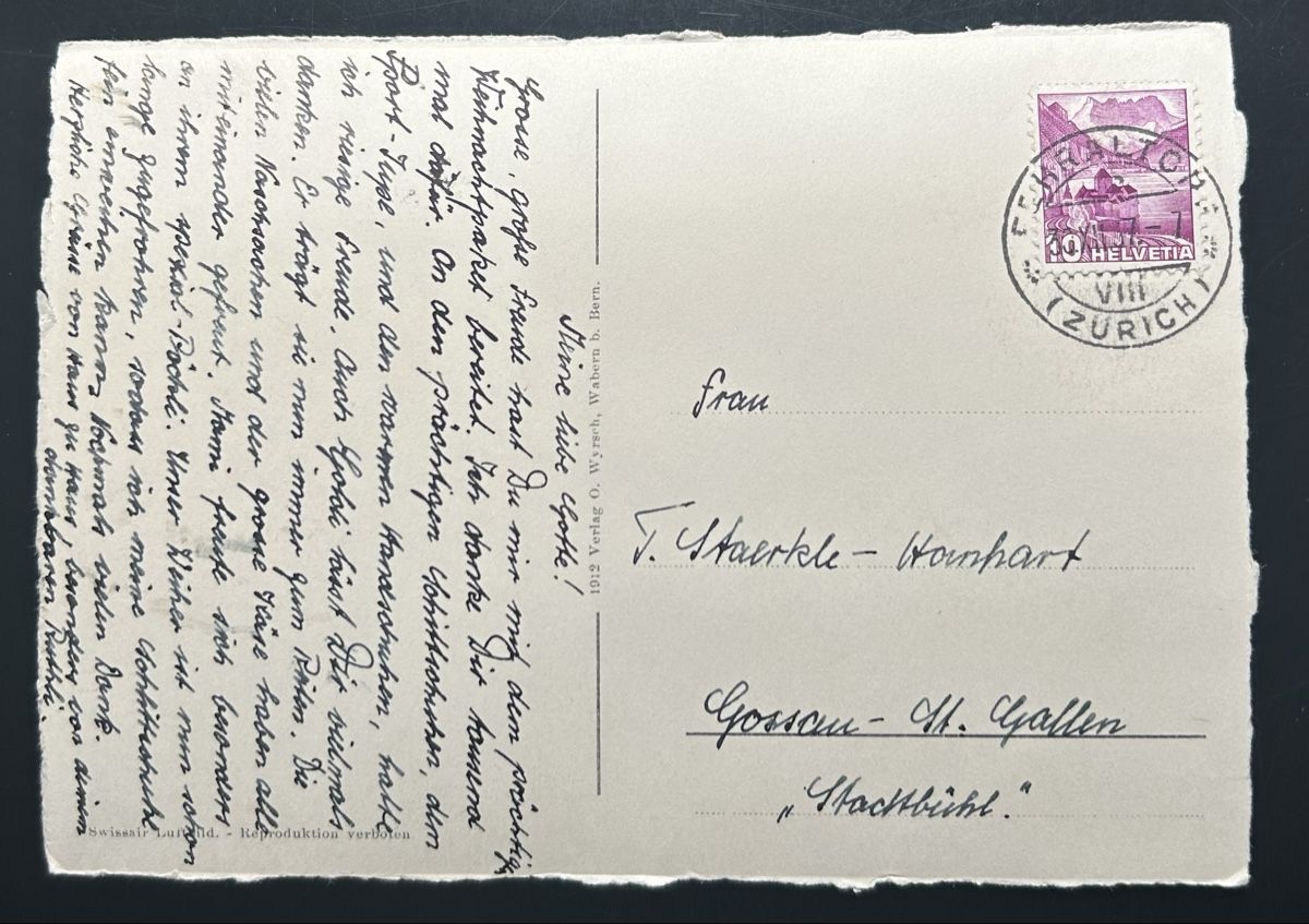 Cartoline postali: Fliegeraufnahme Fehraltorf  – Usato da Horw venduto da Tellbub 1