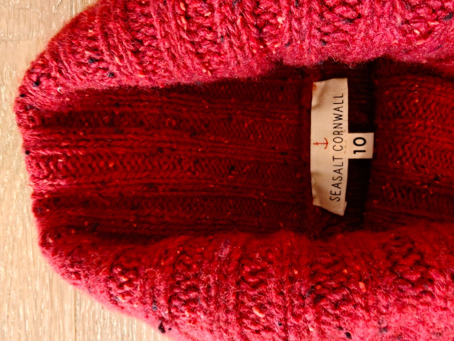 Maglioni & Felpe: Seasalt Cornwall Pullover rot, Gr. 10 – Usato da Hedingen venduto da muse10 2