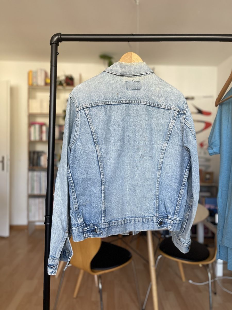Levi's Giacche: Vintage Levi's Jeans Jacke, hellblau, Gr. M – Usato da Zürich venduto da Tcj.han 5