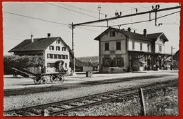 Kloten 1952 - Bahnhof