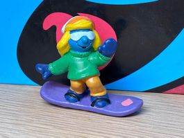 Snowboard-Schlumpfine