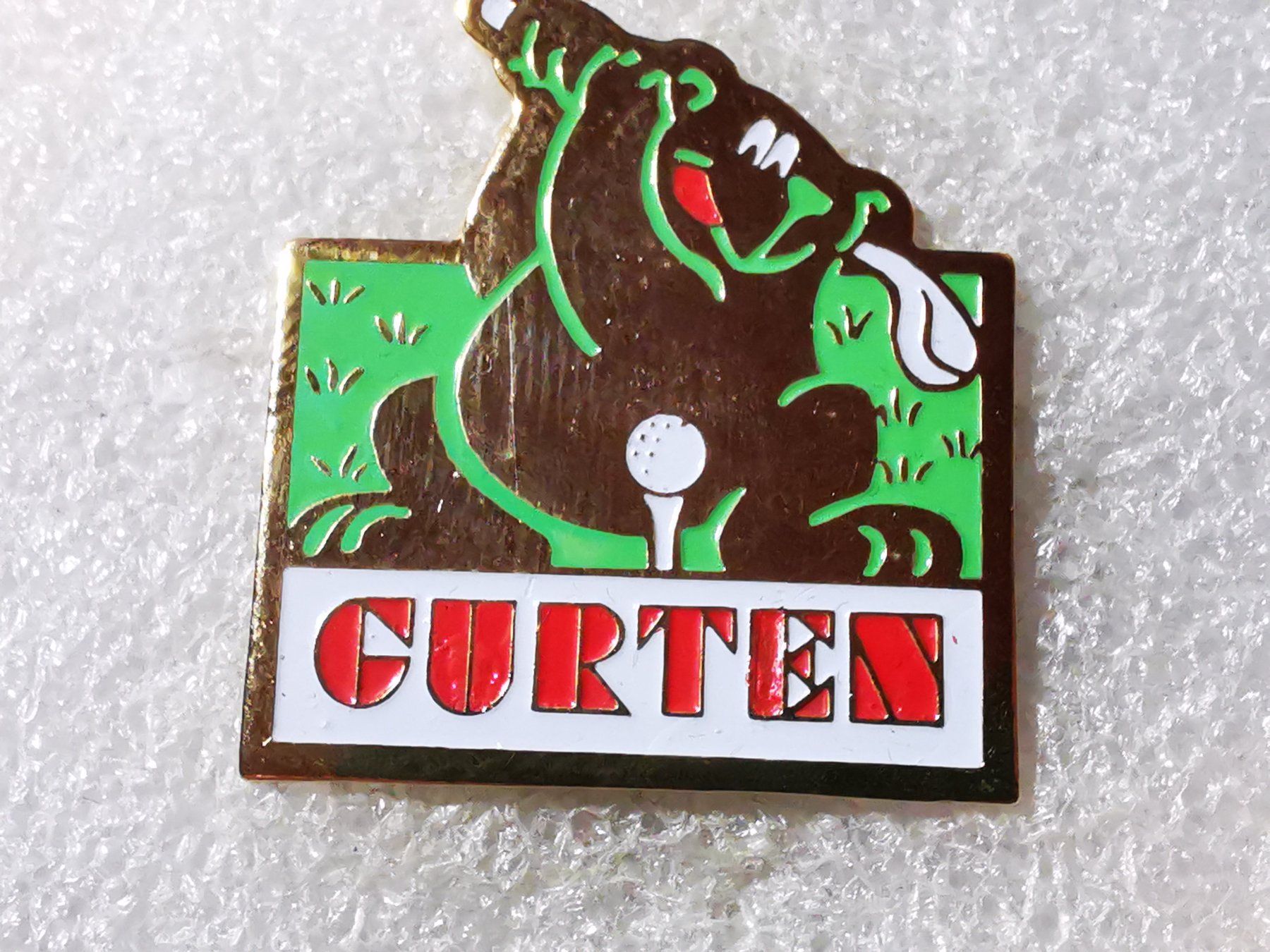 Placchette & Badge: Ansteckpin 103: Gurten Bier – Usato da Oppligen venduto da Pin-Fall-Shop