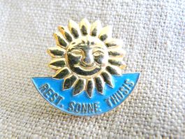❗ Restaurant Sonne Thusis GR soleil sun  +Versand Pin M8F.25