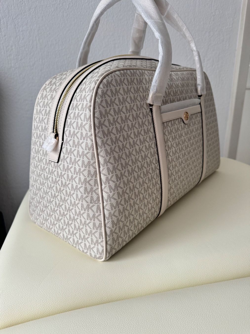 Michael Kors Borse da donna: Michael Kors Weekender light cream multi – Nuovo e nell'imballaggio originale da Wiedlisbach venduto da Sistershop 3