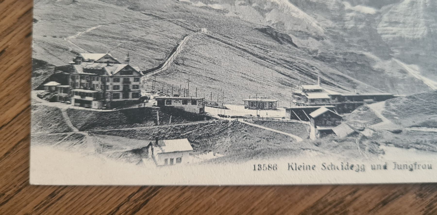 Cartoline postali: Kleine Scheidegg mit Jungfrau – Usato da Ebikon venduto da Donar50 1