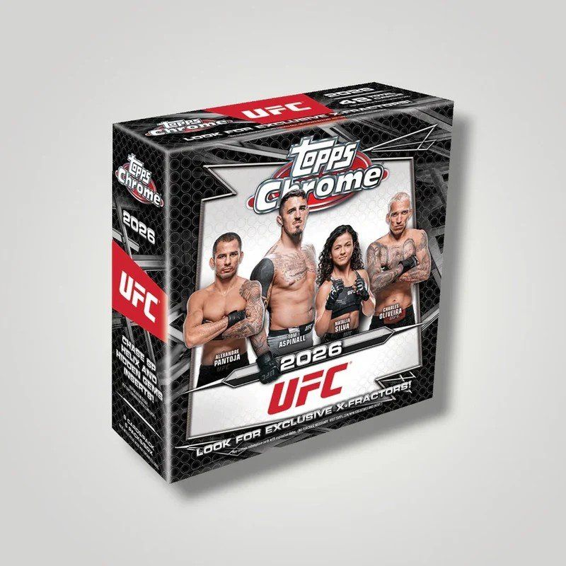 Topps Carte collezionabili: Topps Chrome UFC 2026 Hobby Box – Usato da Basel venduto da Collected