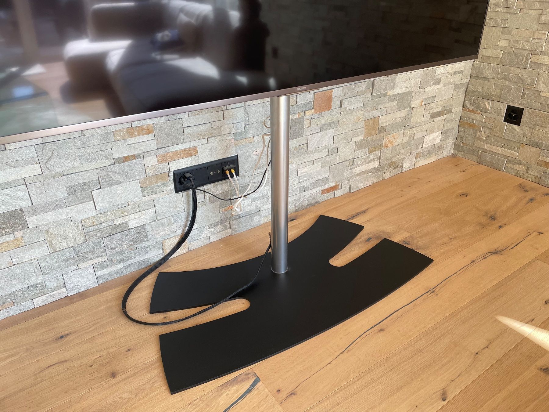 Bildschirmhalterung: Support de sol LUX-UP 1600 XL noir – Gebraucht aus Corminboeuf von Happy_Bird 5
