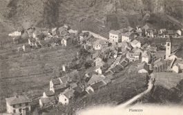 Pianezzo Bellinzona (TI) Val Morobbia panorama