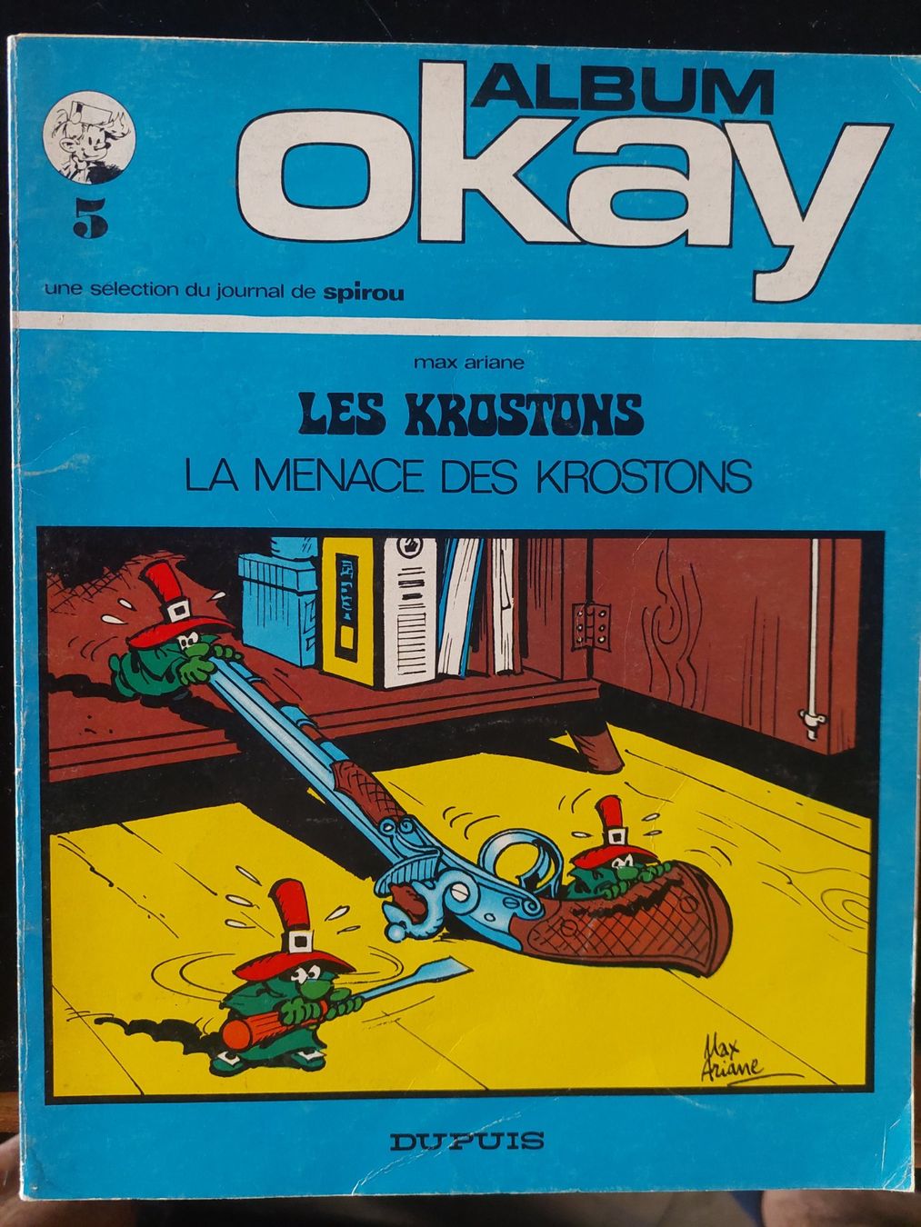Fumetti: LES KROSTONS  EO  La menace des Krostons – Usato da Neuchâtel venduto da skajams