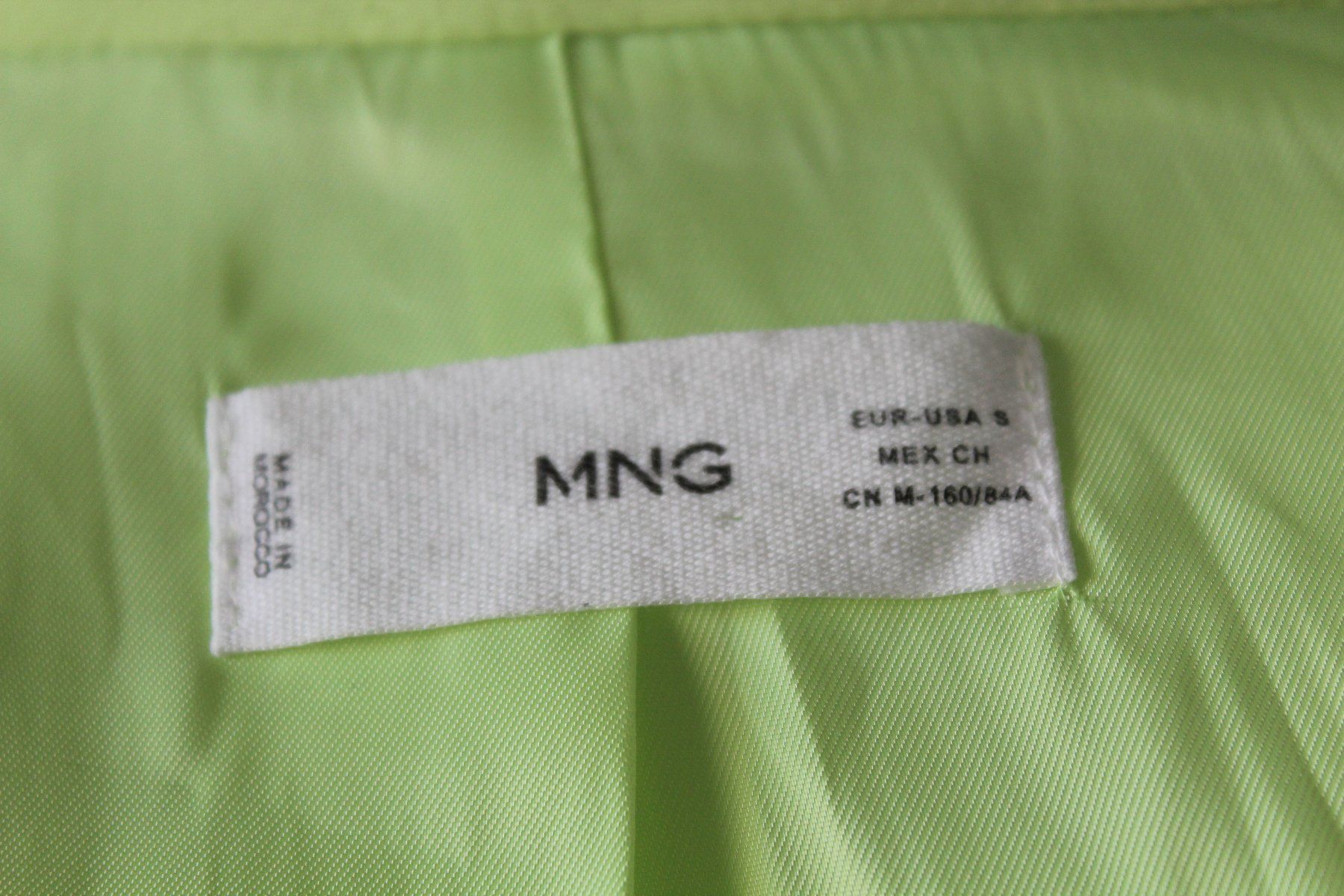 Mango Giacche: Mango Blaser Neon Gr.S – Usato da zürich venduto da kira.jj 3