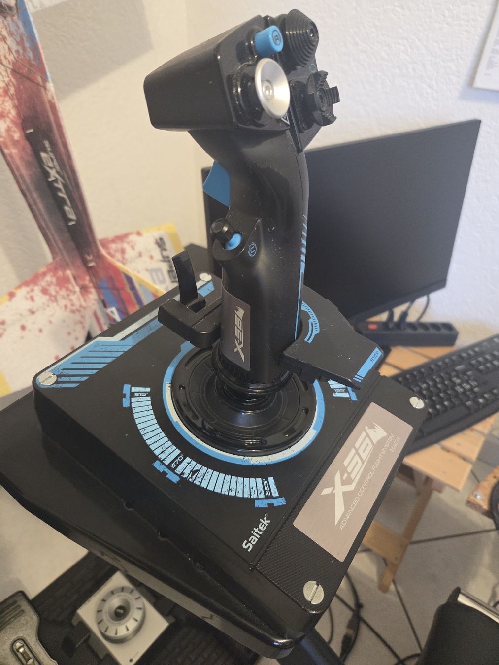 Saitek Controller: Joystick Saitek X-55 Rhino HOTAS – Usato da Vicques venduto da art_9tks