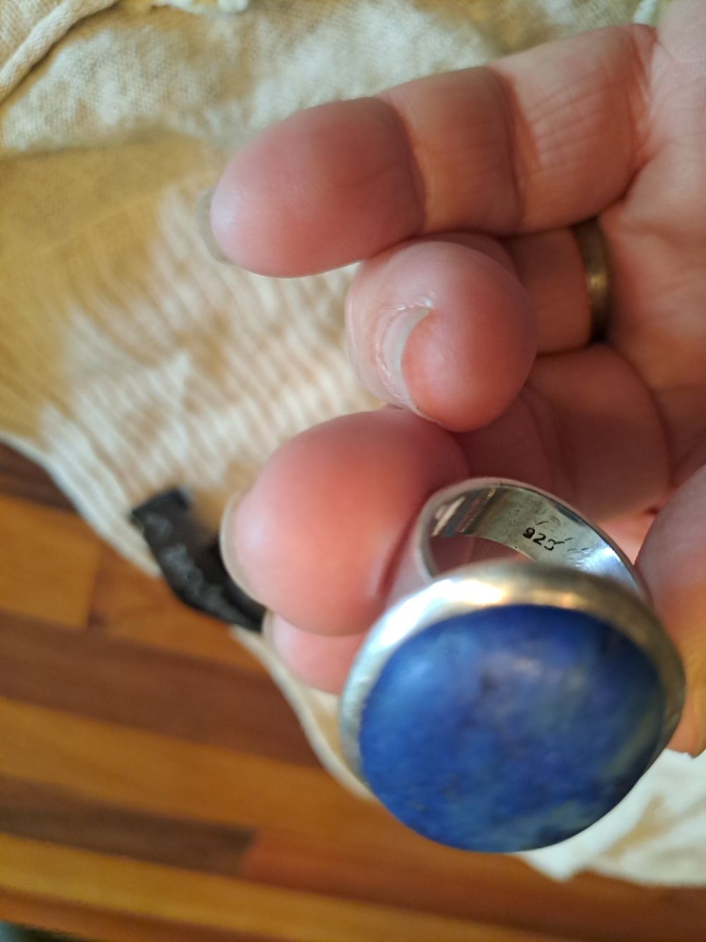 Bagues: Lapis Silberring 925 – D'occasion à Emdthal par kasira 1