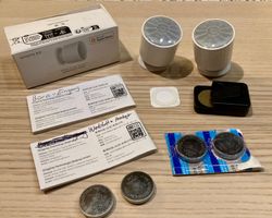 2 x Qingping Bewegungs- und Lichtsensor Homekit, mit Akkus