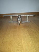 Vintage Metall Flugzeug Deko, ein Hingucker! Rarität!