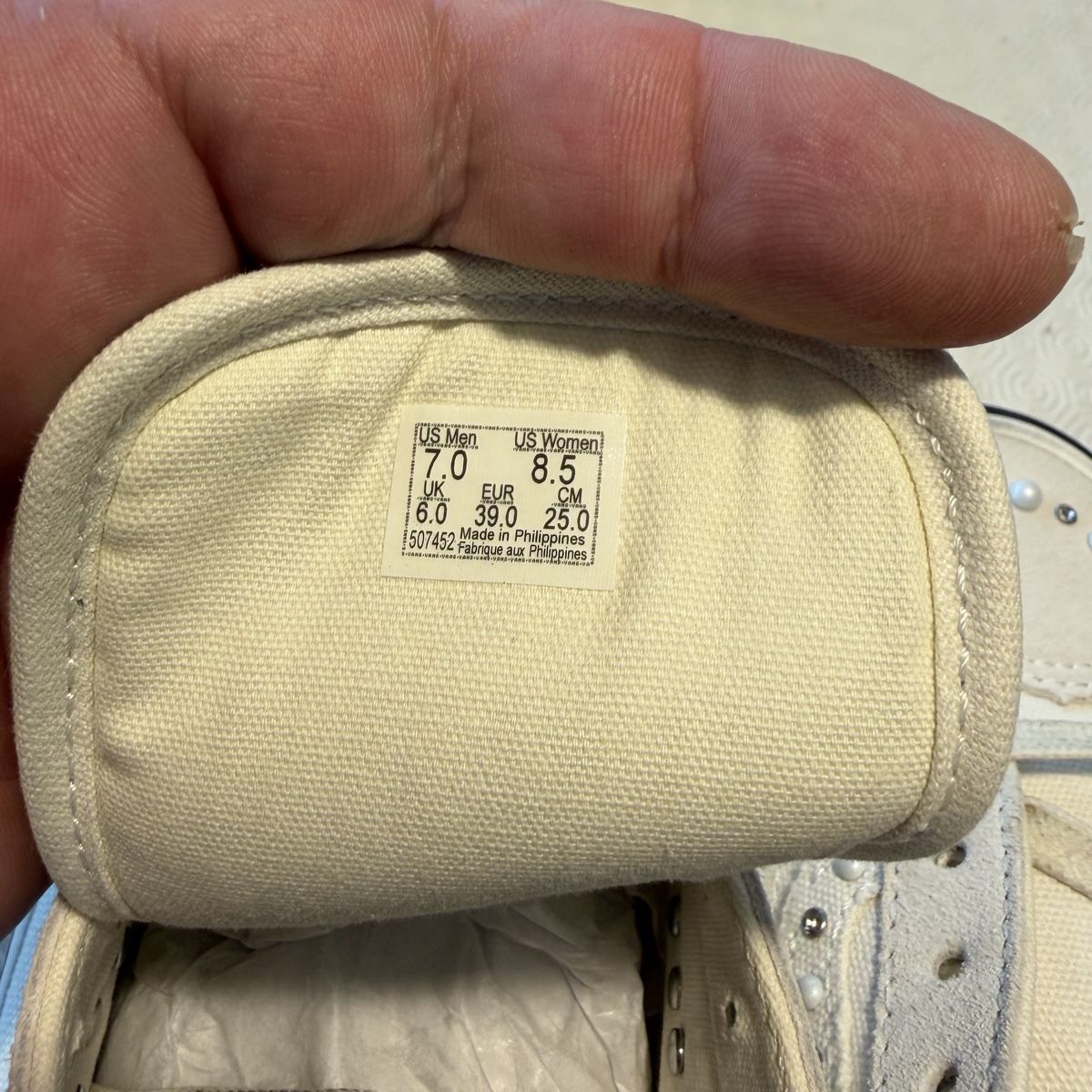 Vans Scarpe da uomo: Vans LX Old Skool 34 Pearlized White - Taille 38 – Nuovo e nell'imballaggio originale da Onex venduto da Chooseyoursneaks 7