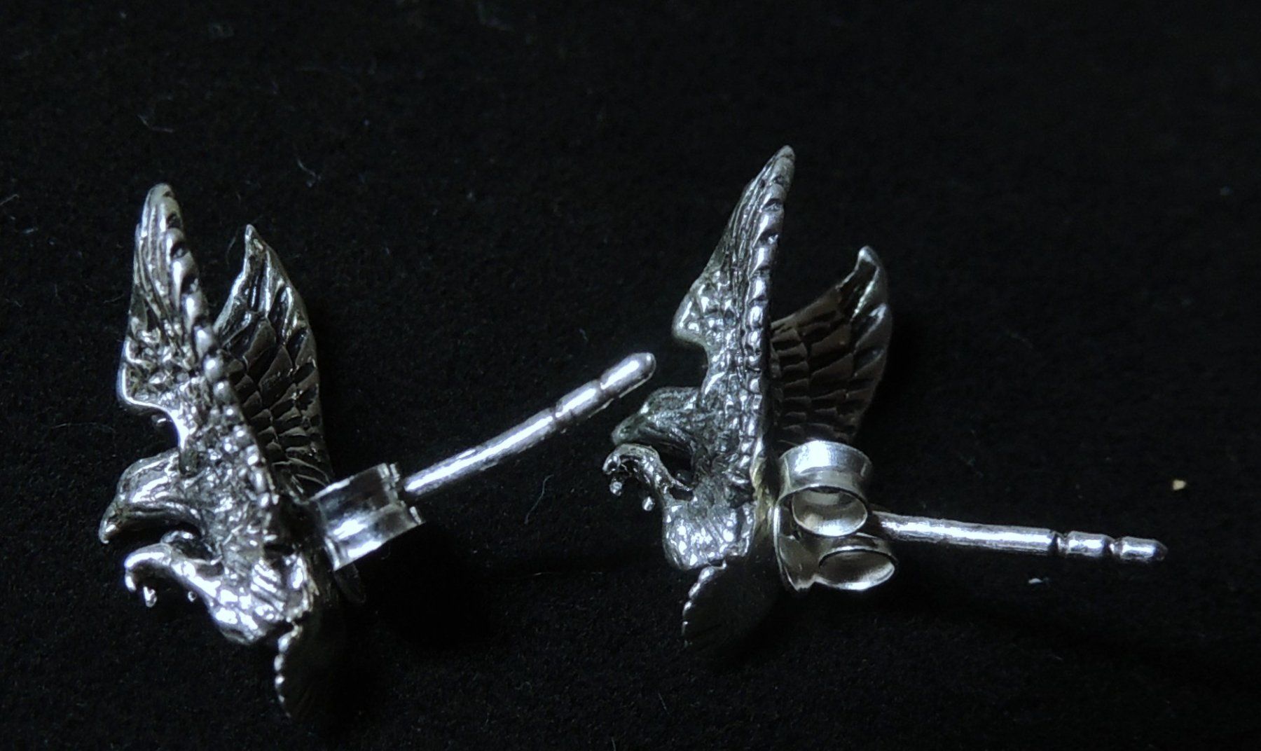 Ohrringe & -stecker: Adler Silber 925 Ohrstecker – Gebraucht aus Waldenburg von schaller707 3