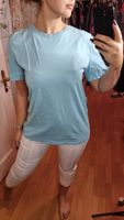 Sommerhit! Bio T-Shirt Gr. L hellblau - Wie neu!