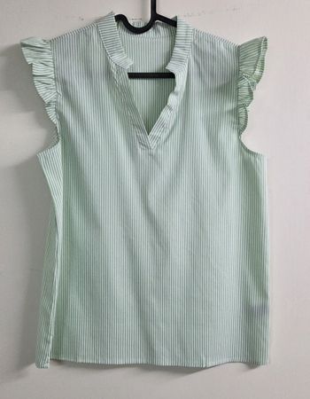 Sommerliche Bluse/Top, gestreift, Gr. S, neu