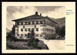 Foto-AK Max Baur: Aschau, Hotel zur Post