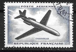 Frankreich 1960: Passagierflugzeug Caravelle