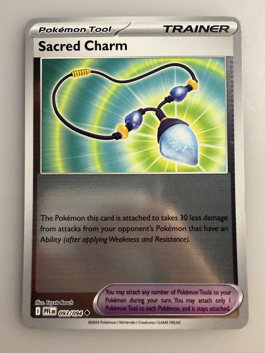 Pokémon Sammelbilder & Trading cards: Sacred Charm (PFL093) – Neu (gemäss Beschreibung) aus Vevey von Matx
