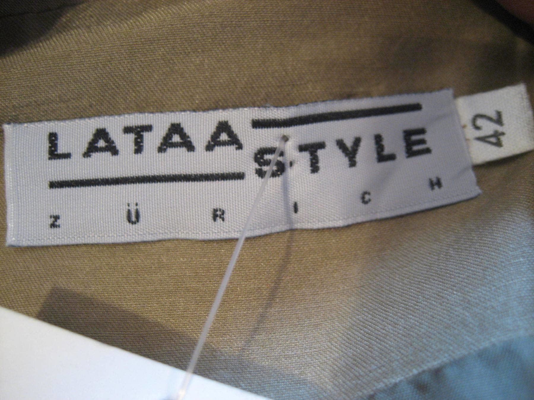 Giacche: Laata Style Zürich 42, neuve, lin, soie – Nuovo e nell'imballaggio originale da Delémont venduto da marryb 5
