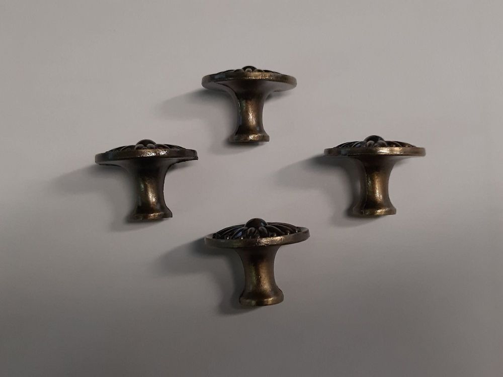 Cupcake-Knauf-Set Aus Verchromtem Metall – Original AllParts Ersatzteil Für Gitarren & Instrumente