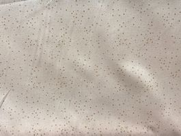 Tissu coton blanc imprimé étoiles