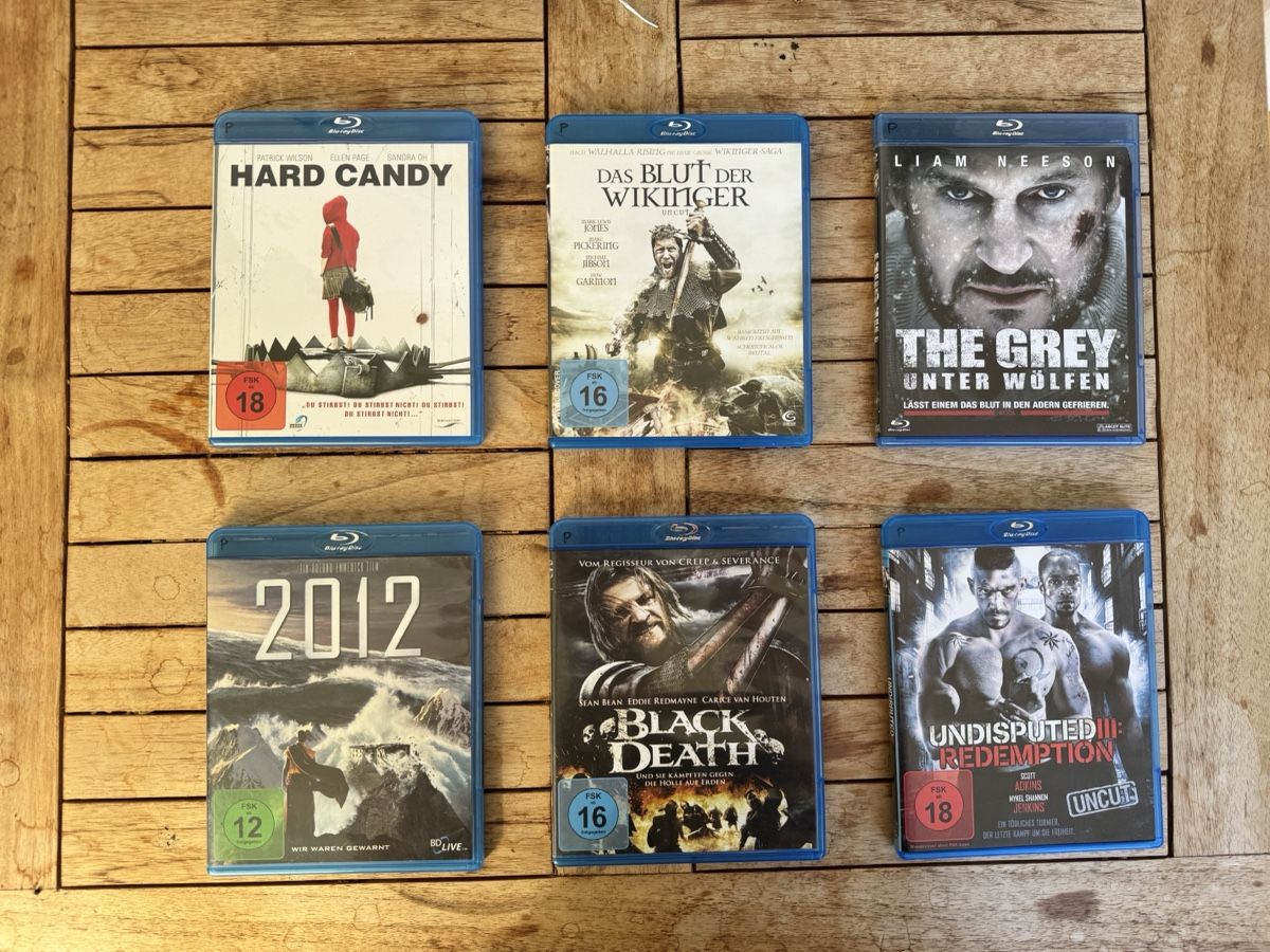 Tous les DVDs: 6 Blu-ray Filme Set – D'occasion à Basel par lid_2ch5