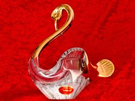 Murano Glas Schwan Vintage Deko Gold, exquisites Sammlers...