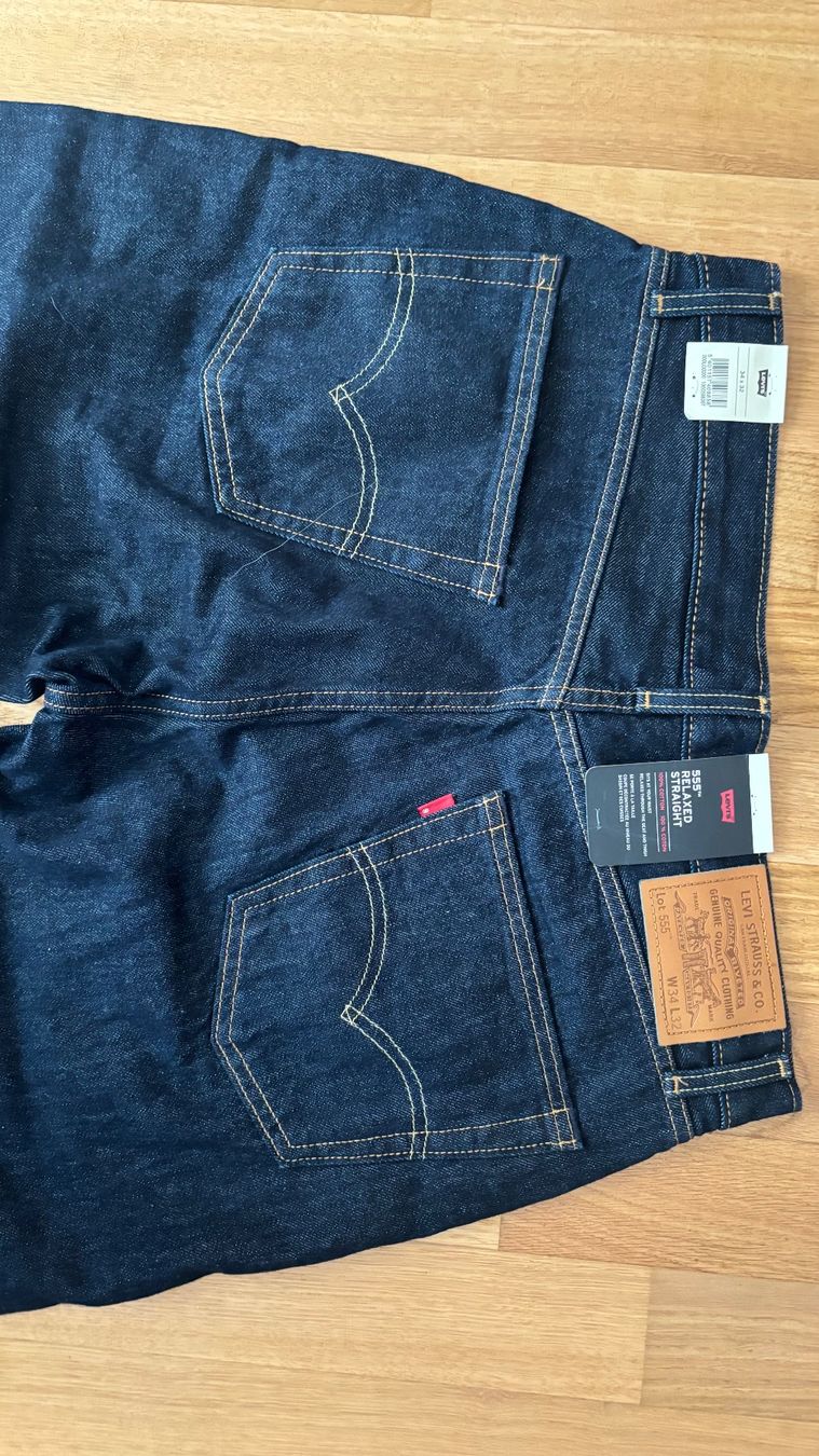 Levi's Jeans: LEVIS 555 Dark Rinse (34/32) – Neu und originalverpackt aus Cham von Merdek123