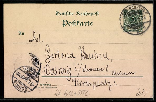Cartoline postali: Handgemalt: Bad Nauheim, Der grosse Teic – Usato da Berlin venduto da bartko-reher 1