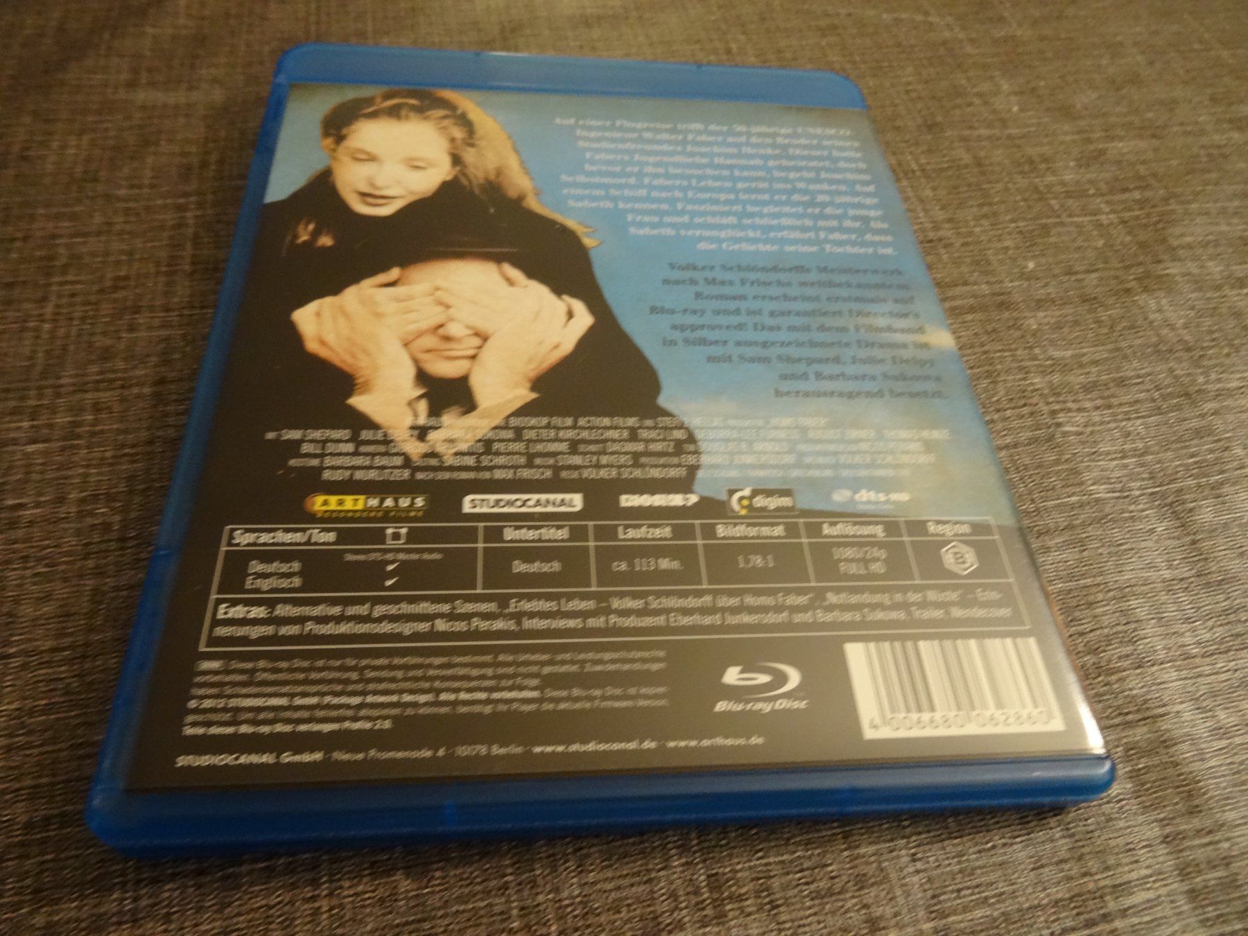Alle DVDs: Blu-ray Homo Faber – Gebraucht aus Olten von Disc-Verkauf 2