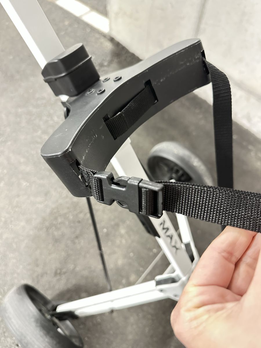 Big Max Trolleys: Golf Trolley weiss 2-Rad klappbar – Gebraucht aus Chur von car_szj5 4