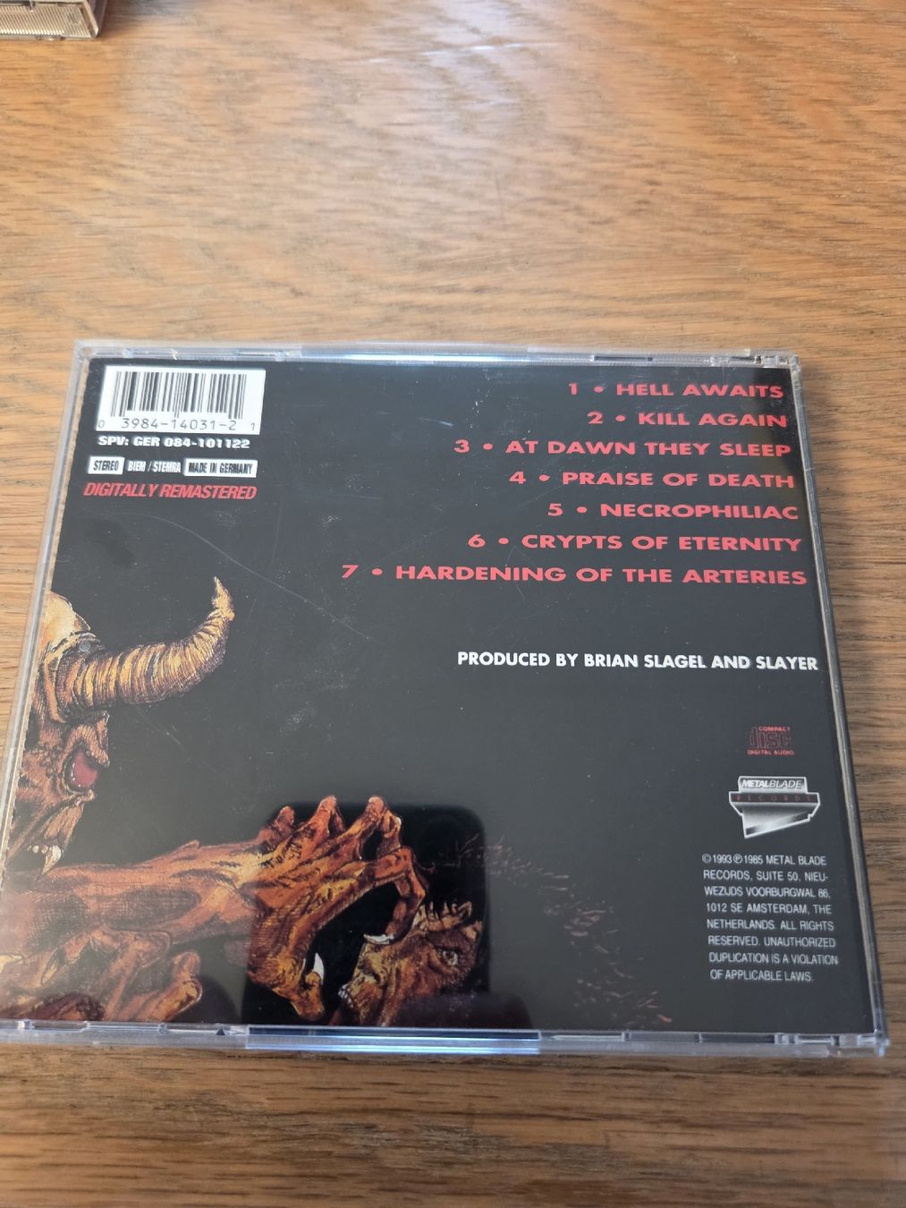 CD: Slayer- Hell awaits – Nuovo (secondo la descrizione) da Engelberg venduto da ursdemar89 1