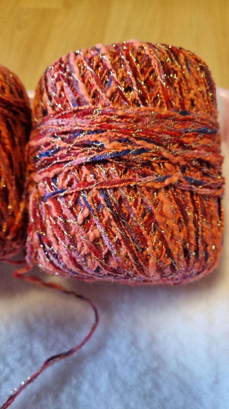 Lana: 3 Knäuel Mischgarn mit Lurex à 80g – Nuovo (secondo la descrizione) da Effretikon venduto da lenalisa63 3